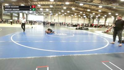 127 lbs Consi Of 8 #1 - Ryker Houston, AL vs Bentley Weaver, NC