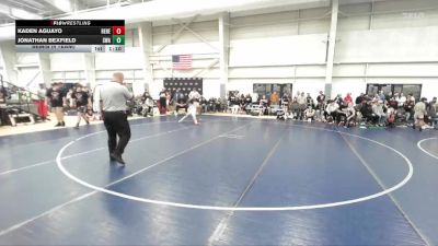 92 lbs Semis (4 Team) - Jonathan Bexfield, Sanderson Wrestling Academy vs Kaden Aguayo, Santas Misfits
