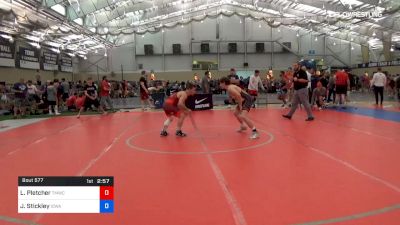 65 kg Round Of 32 - Luke Pletcher, TMWC/Ohio RTC vs Justin Stickley, IOWA