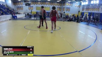 150 lbs Round 3 (8 Team) - Koen Falk, Griffin Fang vs DYLAN BECK, NFWA