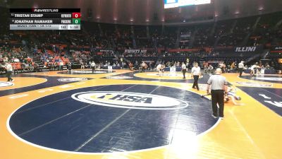 1A 175 lbs Champ. Round 1 - Tristan Stamp, Heyworth vs Jonathan Ramaker, Pinckneyville