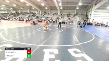 126 lbs Round Of 64 - Gavin Ciampoli, PA vs Tobijah Mauck, OR