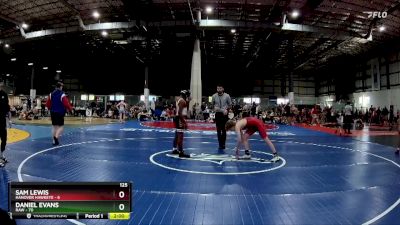 125 lbs Round 3 (6 Team) - Daniel Evans, RAW vs Sam Lewis, HANOVER HAWKEYE