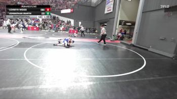 110 lbs Quarterfinal - Corbyn Weiss, CrassTrained: Weigh In Club vs Johnathan Marth, Askren Wrestling Academy