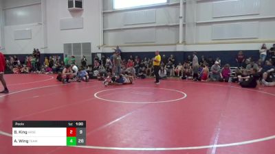 146 lbs Pools - Ben King, Arsenal WV vs Adrian Wing, Team Brutus