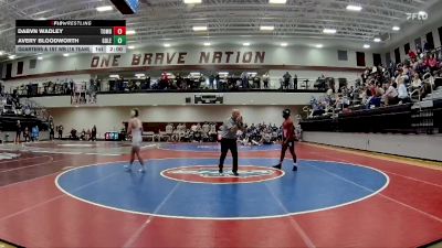 157 lbs Quarters & 1st Wb (16 Team) - Avery Bloodworth, Gordon Lee vs Dabvn Wadley, Toombs County