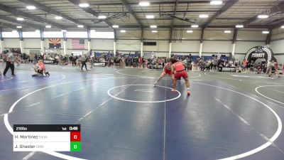 215 lbs 3rd Place - Hayden Martinez, Thundercats WC vs Justus Ghaster, Grindhouse WC