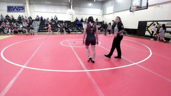 155 lbs Round Of 16 - Kaylena (Kaz) Christian, Ardmore Girls HS vs Kalyn Brumley, Lebanon Girls HS