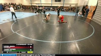 210-226 lbs Round 5 - Caden Haynes, Cheyenne East vs Uzziel Anaya, Scottsbluff