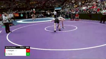 145-4A 5th Place Match - Isaac Padgett, Loveland vs Domonic Cerda, Riverdale Ridge