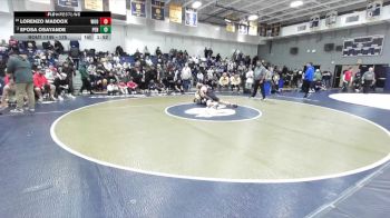 175 lbs Quarterfinal - Lorenzo Maddox, Woodbridge vs Efosa Osayande, Peninsula