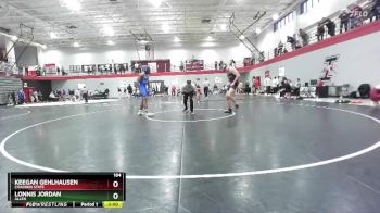 184 lbs Champ. Round 1 - Keegan Gehlhausen, Chadron State vs Lonnis Jordan, Allen