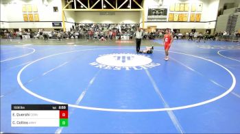133E lbs Rr Rnd 1 - Ethan Quershi, Cornell vs Conor Collins, Army
