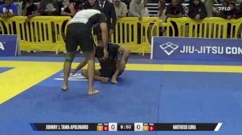 Matheus Luna vs Johnny J. Tama Apolinario 2025 Pan IBJJF Jiu-Jitsu No-Gi Championship