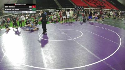 120 lbs Cons. Quarters - Nikolai Rockwell, Oregon vs Sebastian Romero, Oregon