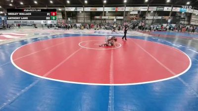 112 lbs Cons. Semi - Anthony Lang, Douglas Wrestling Club vs Wesley Wallace, Huntley Project (Worden)