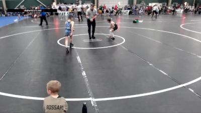 70 lbs Champ. Round 1 - Snyder Kurtz, Slyfox Wrestling Academy vs Caule Gibbons, Crawford