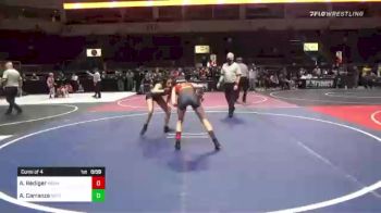 101 lbs Consi Of 4 - Angie Rediger, Mohave WC vs April Carranza, Next Lvl Wr Ac