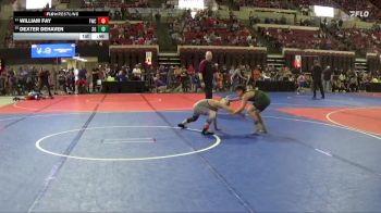 100 lbs Cons. Round 3 - William Fay, Forsyth Wrestling Club vs Dexter DeHaven, Stillwater Gladiators