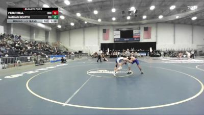 152 lbs Round 1 (3 Team) - Peter Bell, John H Glenn HS vs Nathan Beattie, Peru Sr HS