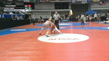 7A 138 lbs Cons. Round 2 - Collin Denny, Oak Mountain vs Ethan Curry, Daphne