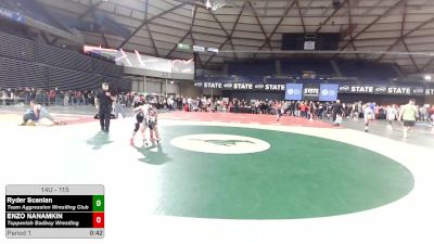 115 lbs Cons. Semis - Ryder Scanlan, Team Aggression Wrestling Club vs ENZO NANAMKIN, Toppenish Badboy Wrestling