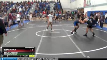 182 lbs Quarterfinal - Ismael Ramos, Cchs vs Edwin Vasquez, Villa Park High School