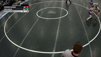 113 lbs Semis & 1st Wrestleback (8 Team) - Brody Jensen, Burwell vs Emmett Kadavy, Aquinas Catholic