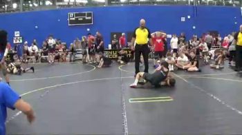 117 lbs Semis & 1st Wrestleback (8 Team) - Justus Suddarth, Indiana Outlaws vs Ameer Khalil, American Gladiators-Blue