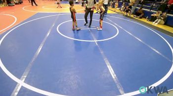 61 lbs Semifinal - Baron Brown, R.A.W. vs Sampson Smith, Keystone Kids