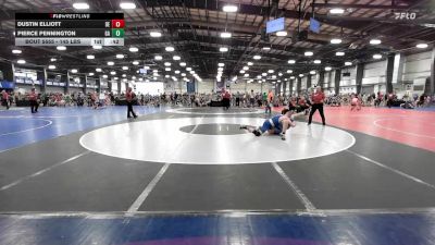 145 lbs Consi Of 16 #2 - Dustin Elliott, DE vs Pierce Pennington, GA