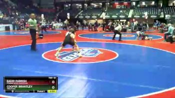 1 lbs Champ. Round 1 - Cooper Brantley, Treutlen vs David Parrish, Strong Rock Christian