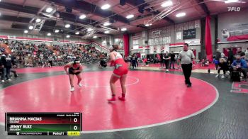 190 lbs Cons. Round 2 - Jenny Ruiz, Anaheim vs Brianna Macias, Colony