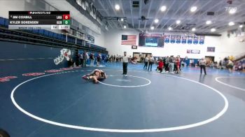 175 lbs Champ. Round 2 - Kyler Sorensen, Glenrock vs Jim Coxbill, Laramie