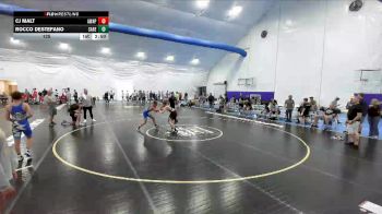 125 lbs Round 3 (10 Team) - CJ Malt, AWA PA Posse vs Rocco DeStefano, Savage Red