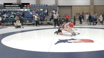 67 lbs Champ. Rd Of 16 - Preston Weinzapfel, Maurer Coughlin Wrestling Club vs Joshua Brockway, Summit Wrestling Academy