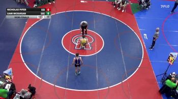 132 lbs Semifinal - Nicholas Pifer, Kiski Area vs Liam McGuigan, Saucon Valley
