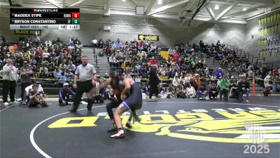 142 lbs 1st Place Match - Bryson Constantino, Elite Force vs Maddex Stipe, Red Star Wrestling Academy