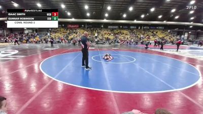 75 lbs Quarterfinal - Weston Hinebauch, Glendive Mat Devils vs Miles Christensen, Heartland Wrestling Academy