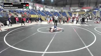 116 lbs Consi Of 4 - Adrien Lara, Bison Wrestling vs Braxton Marcotte, Casper WC