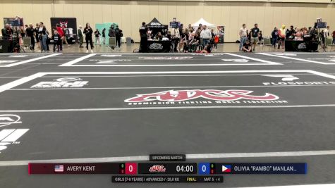 Avery Kent vs Olivia "RAMBO" Manlangit 2025 ADCC Orlando Open/Youth Trials