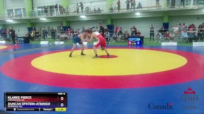 71kg Cons. Round 3 - Klarke Pierce, Strathcona WC vs Duncan Epstein-Atkinson, Riverdale WC