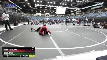 160 lbs Round 4 (6 Team) - Reid Joyce, Kansas Warriors 1 vs Abel Copeland, Black Fox Academy