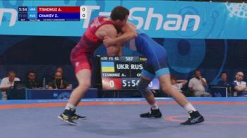 61 kg Repechage - Artem Tisnohuz, Ukraine vs Zelimkhan Chaniev, Russia