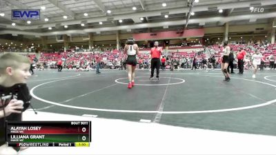 101 lbs Quarterfinal - Lilliana Grant, Maize WC vs Alayah Losey, Maize WC