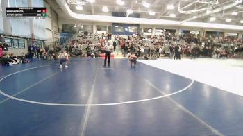 120 lbs Champ. Round 1 - Joshua Garcia, Uintah vs Ander Kentch, Syracuse