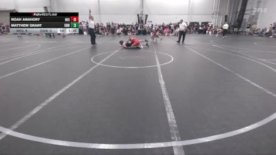 113 lbs Round 1 (6 Team) - Matthew Grant, Dirty Den Wrestling vs Noah Anahory, New England Gold