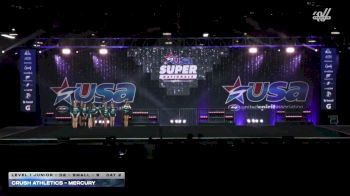 Crush Athletics - Mercury [2026 L1 Junior - D2 - Small - B Day 2] 2026 USA All Star Super Nationals