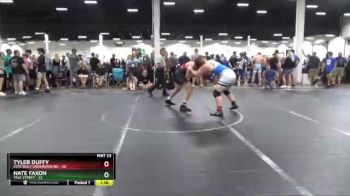 195 lbs Round 1 (8 Team) - Tyler Duffy, Este Built Underground vs Nate Faxon, Yale Street