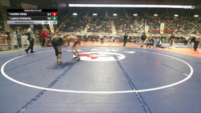 4A-150 lbs Quarterfinal - Lance Streifel, Thunder Basin vs Hazen Hess, Star Valley